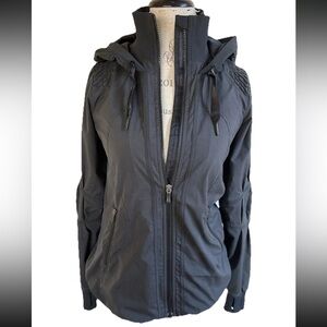 Lululemon Hooded Jacket 4 Full Zip Windbreaker Lightweight Running Women